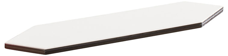 Orleans Kenner Square Picket Flat Glossy Ceramic Tile