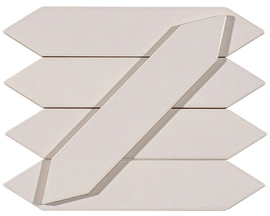 Orleans Big Easy Picket Flat Glossy Ceramic Tile