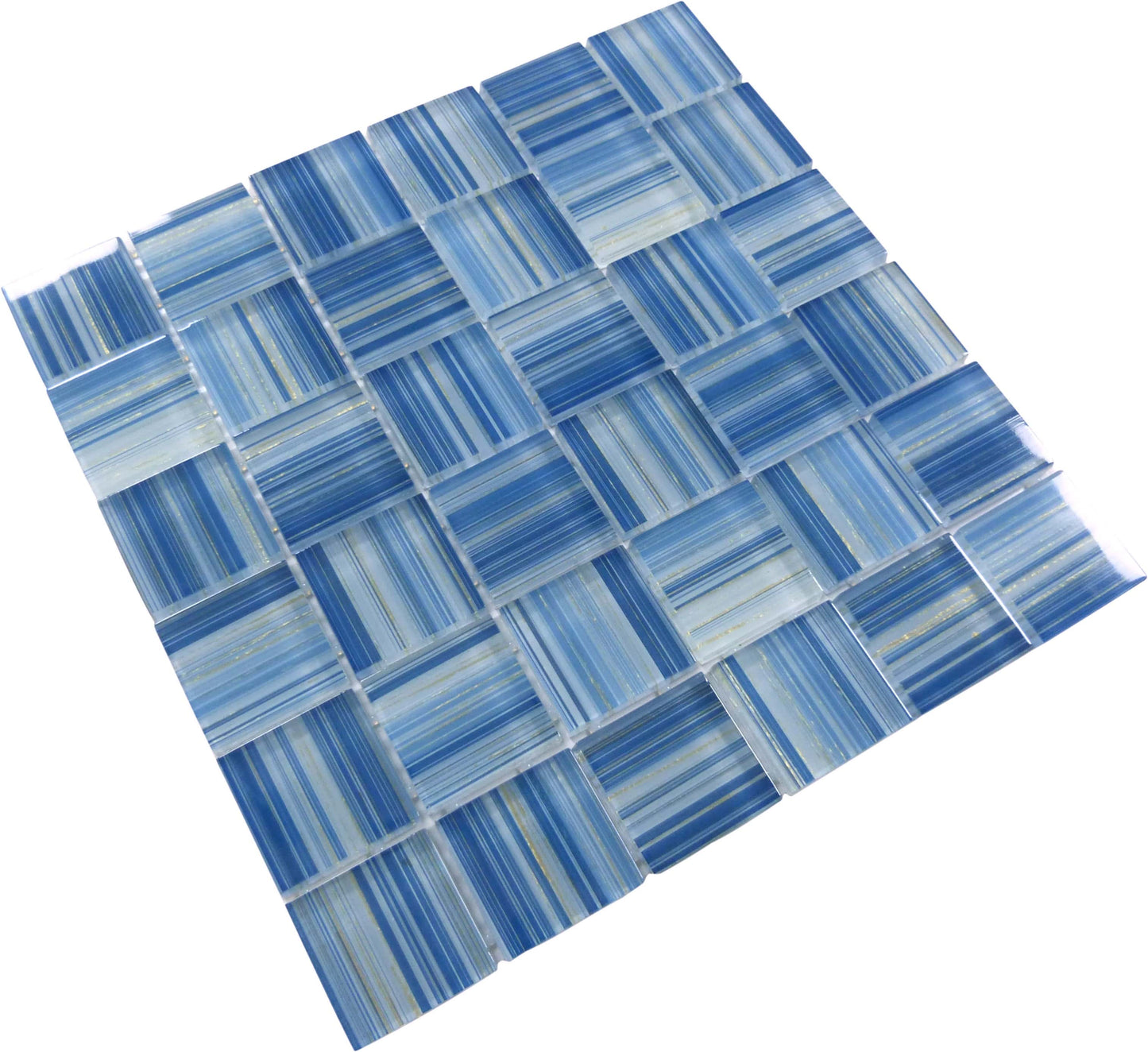 Renascence Royal Gold 2x2 Glass Tile