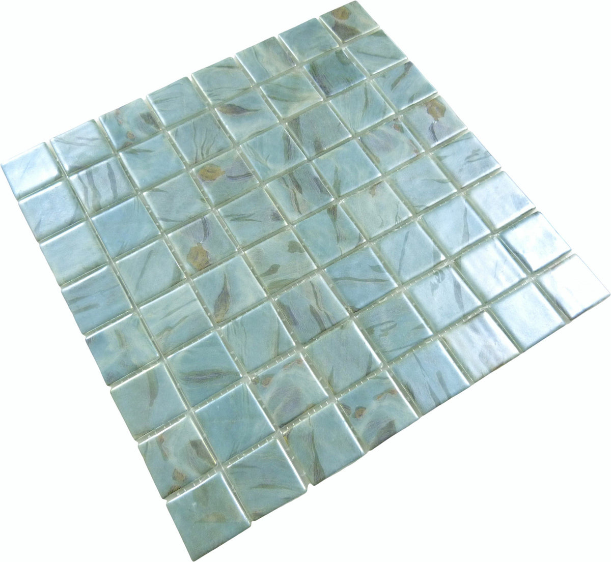 Oasis Turquoise 1.5x1.5 Matte Glass Tile | Oasis Tile
