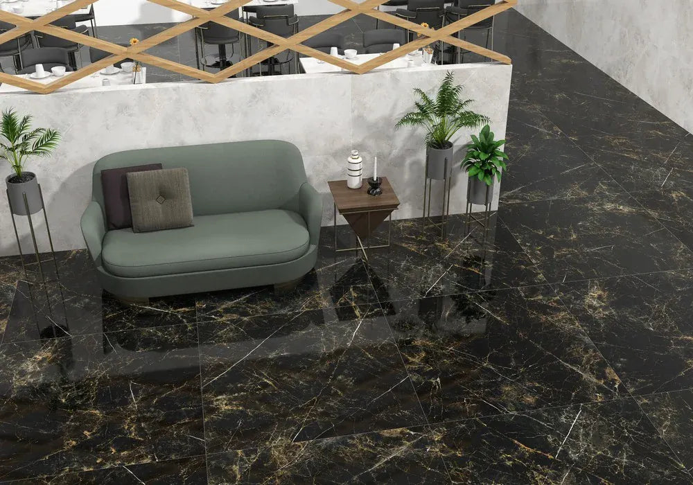 Amazonite Green 24x48 Polished Porcelain Tile Champion Tile