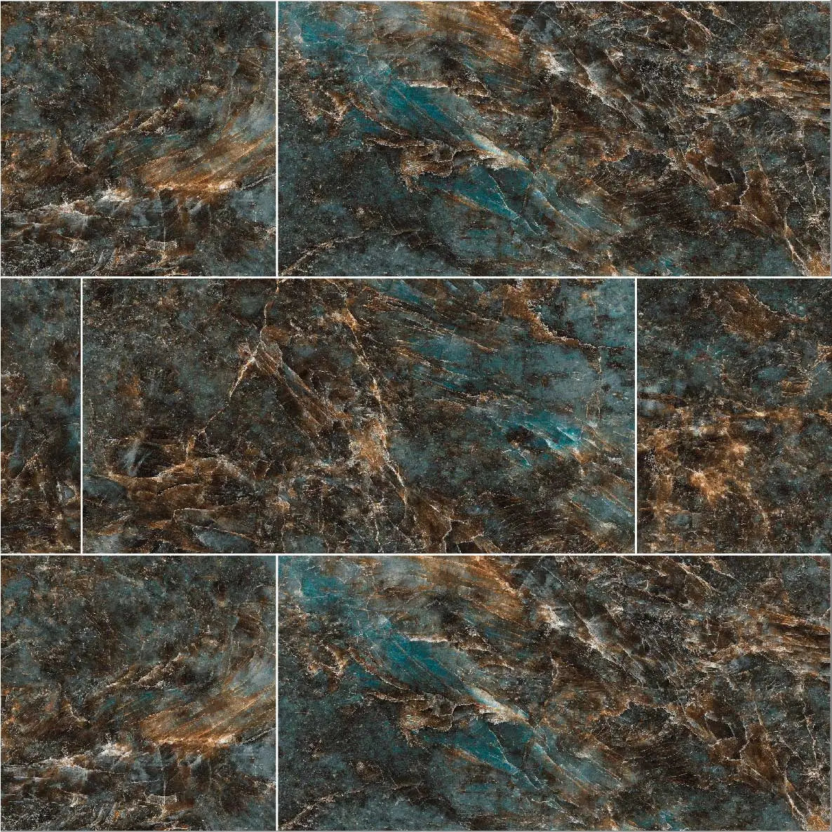 Amazonite Green 24x48 Polished Porcelain Tile Champion Tile