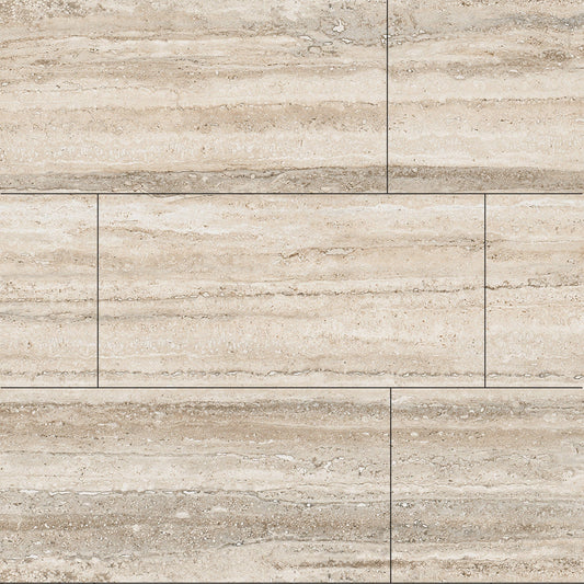 Colisseum Avorio Beige 24x48 Matte Porcelain Tile Champion Tile