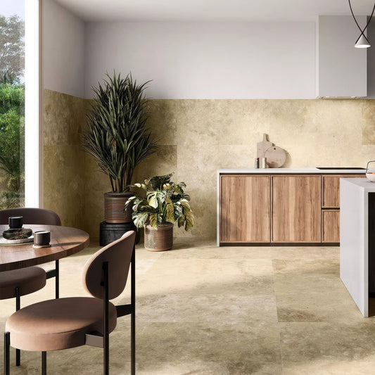 Izmir Beige 24x48 Matte Porcelain Tile Champion Tile