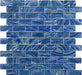 Oceanique High Tide Navy Blue 1x2 Glossy Glass Tile Dynamic Surfaces