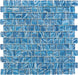 Oceanique High Tide Teal Green 1x1 Glossy Glass Tile Dynamic Surfaces