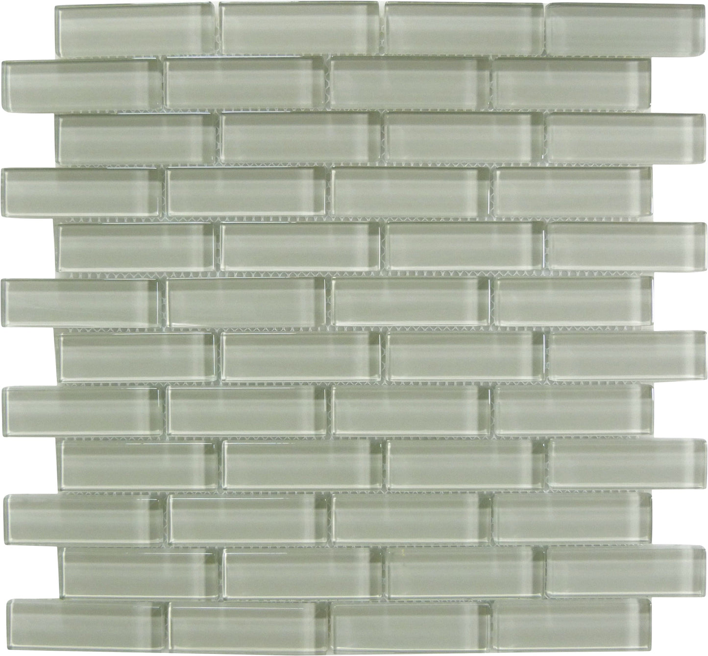 Fog C03-2 Beige 1x3 Glass Glossy Tile Euro Glass