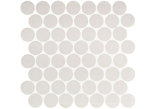 Alloway Kellen White 11 7/8 x 11 7/8 Recycled Glossy Glass Tile Euro Glass
