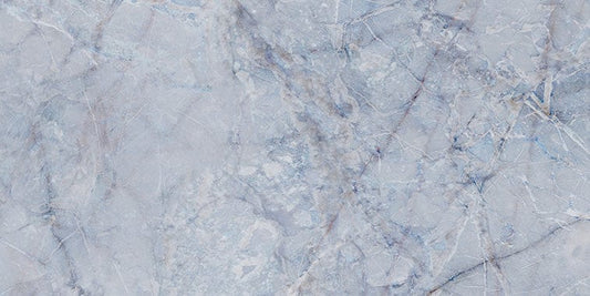 Atlantis Blue 24x48 Polished Porcelain Tile Euro Glass