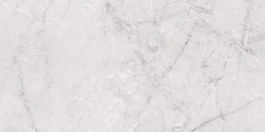 Atlantis White 24x48 Polished Porcelain Tile Euro Glass