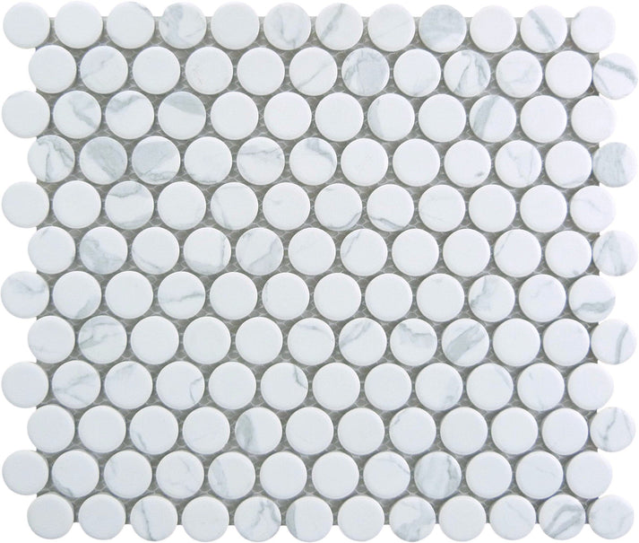 Belworth Murbo White 11x12.5 Matte Porcelain Tile | Oasis Tile