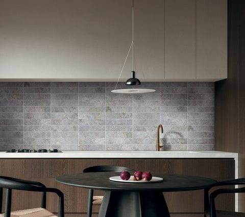 Calco Linzo 3 x 12 Subway Matte Porcelain Tile Euro Glass