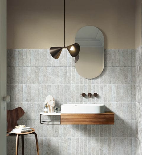Calco Strata 3 x 12 Subway Matte Porcelain Tile Euro Glass