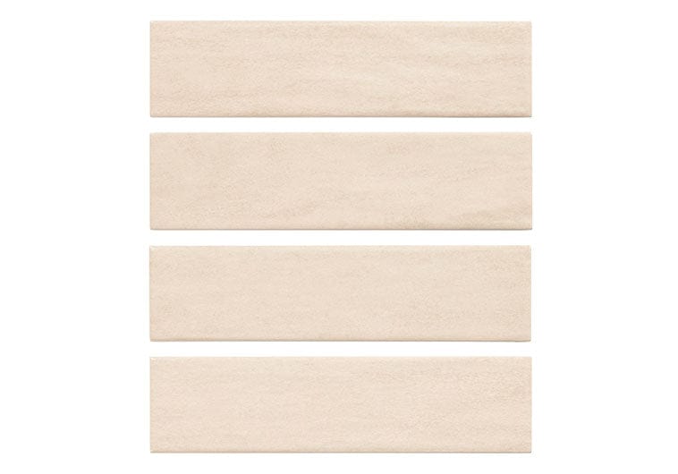 Casatan Donere Beige 3x10 Glossy Ceramic Tile Euro Glass