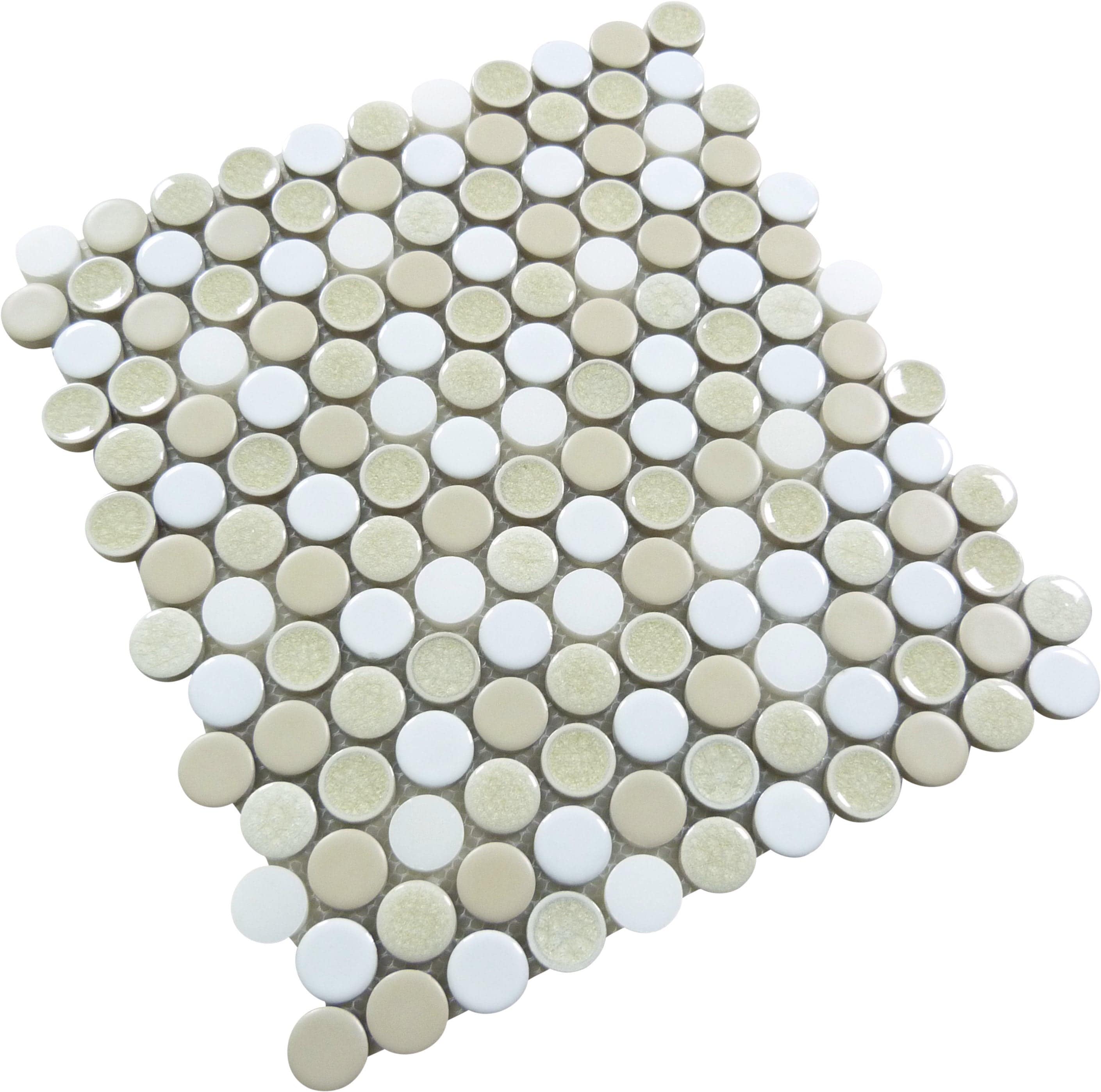 Ceremonial Banquet Hall 1x1 Glass and Stone Tile Euro Glass