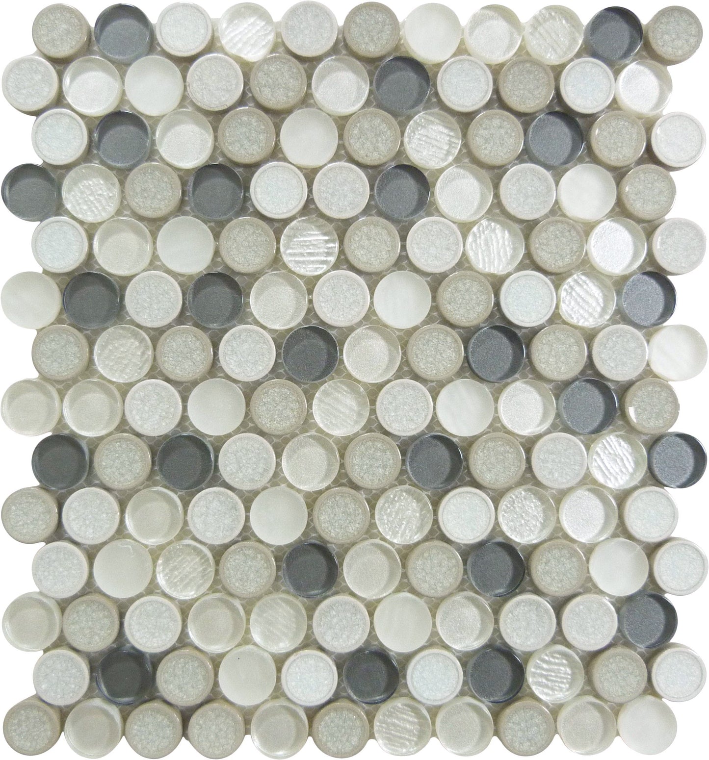 Ceremonial Local Gala 1x1 Glass and Stone Tile Euro Glass