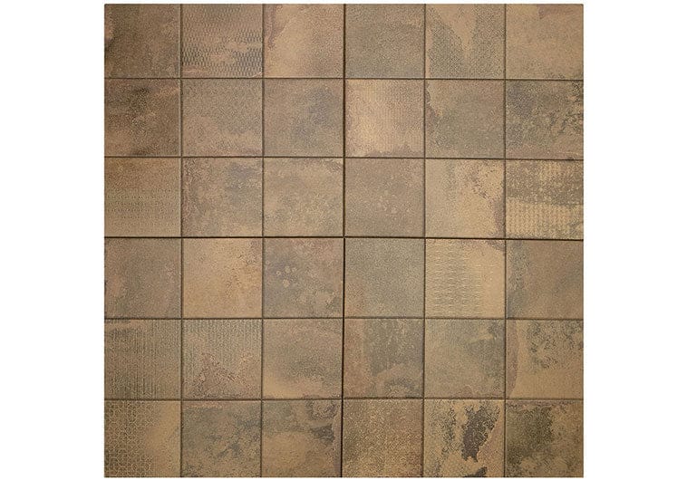 Cora Cobre-D Brown 18x18 Matte Porcelain Tile Euro Glass