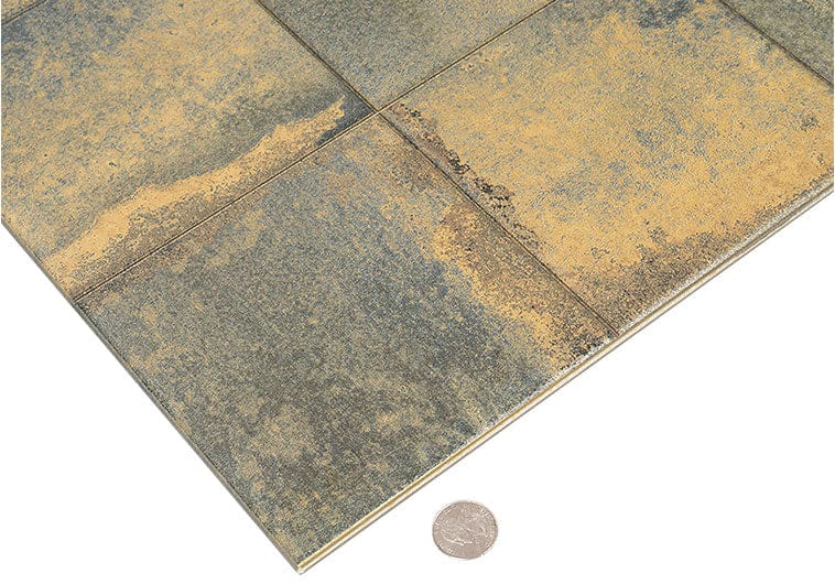 Cora Oceano Brown 18x18 Matte Porcelain Tile Euro Glass