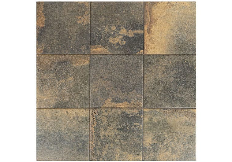 Cora Oceano Brown 18x18 Matte Porcelain Tile Euro Glass