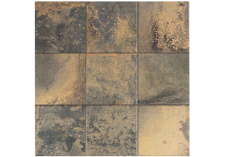 Cora Oceano Brown 18x18 Matte Porcelain Tile Euro Glass
