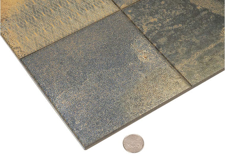 Cora Oceano-D Brown 18x18 Matte Porcelain Tile Euro Glass