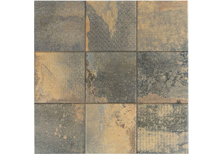Cora Oceano-D Brown 18x18 Matte Porcelain Tile Euro Glass