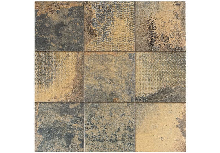 Cora Oceano-D Brown 18x18 Matte Porcelain Tile Euro Glass