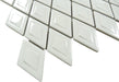 Oxygen White Diamond 2x3 Glossy Porcelain Tile Euro Glass