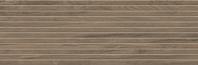 Dorian Wallnut Brown 13x39 Matte Ceramic Tile Euro Glass