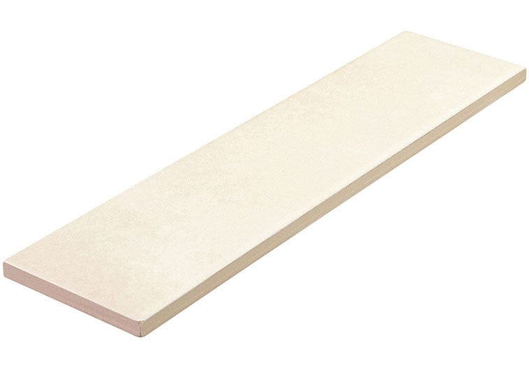 Estria Cameo Flat Beige 3x12 Matte Ceramic Tile Euro Glass