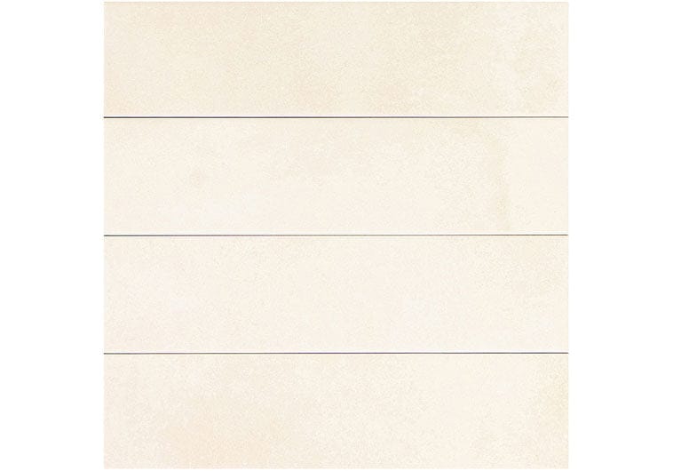 Estria Cameo Flat Beige 3x12 Matte Ceramic Tile Euro Glass