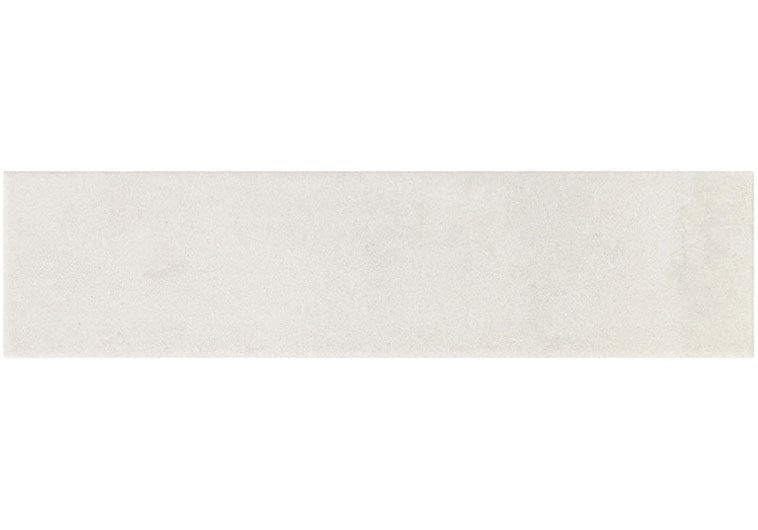 Estria Cirrus Flat Grey 3x12 Matte Ceramic Tile Euro Glass