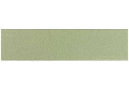 Estria Nephrite Flat Green 3x12 Matte Ceramic Tile Euro Glass