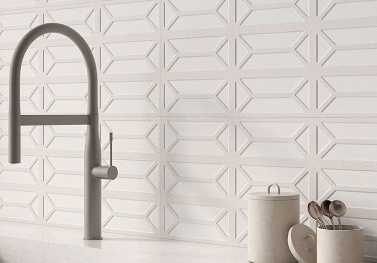 Eternia Art Beige 12x36 Matte & Glossy Ceramic Tile Euro Glass