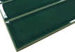 Evermore Forest Green 3x12 Glossy Porcelain Tile Euro Glass