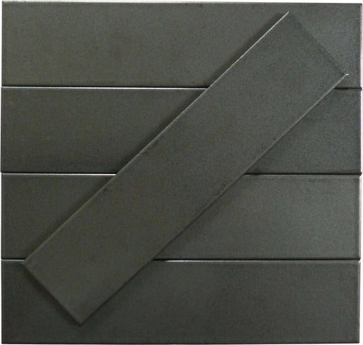 Evermore Knights Armour Grey 3x12 Matte Porcelain Tile Euro Glass