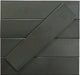 Evermore Knights Armour Grey 3x12 Matte Porcelain Tile Euro Glass