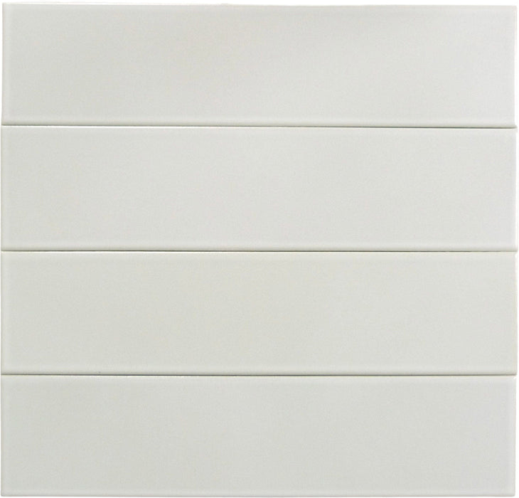 Evermore London White 3x12 Matte Porcelain Tile Euro Glass