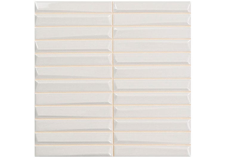 Finestra Carbon Grey 8x8 Glossy Ceramic Tile Euro Glass