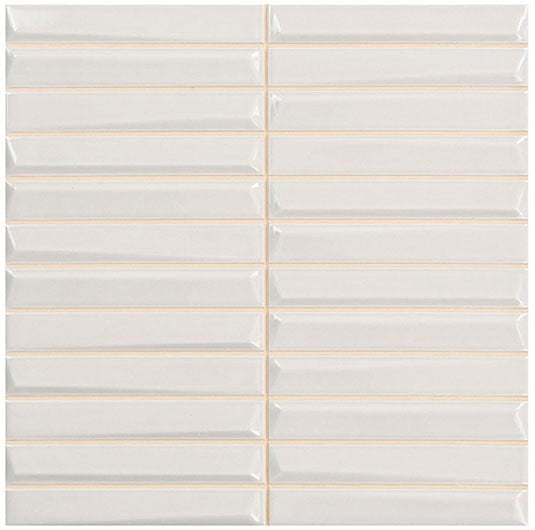 Finestra Carbon Grey 8x8 Glossy Ceramic Tile Euro Glass