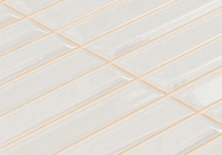 Finestra Carbon Grey 8x8 Glossy Ceramic Tile Euro Glass