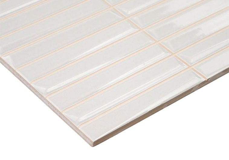 Finestra Carbon Grey 8x8 Glossy Ceramic Tile Euro Glass