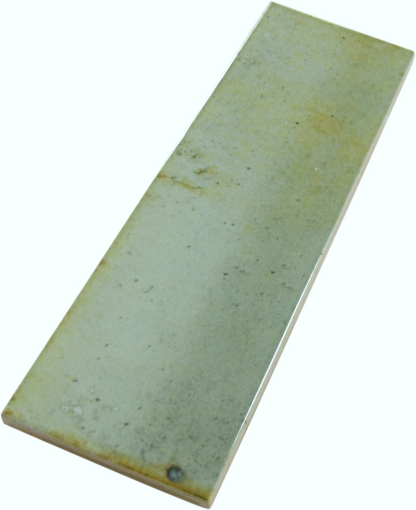 Hanoi Celadon Green 2.5x8 Glossy Tile Euro Glass