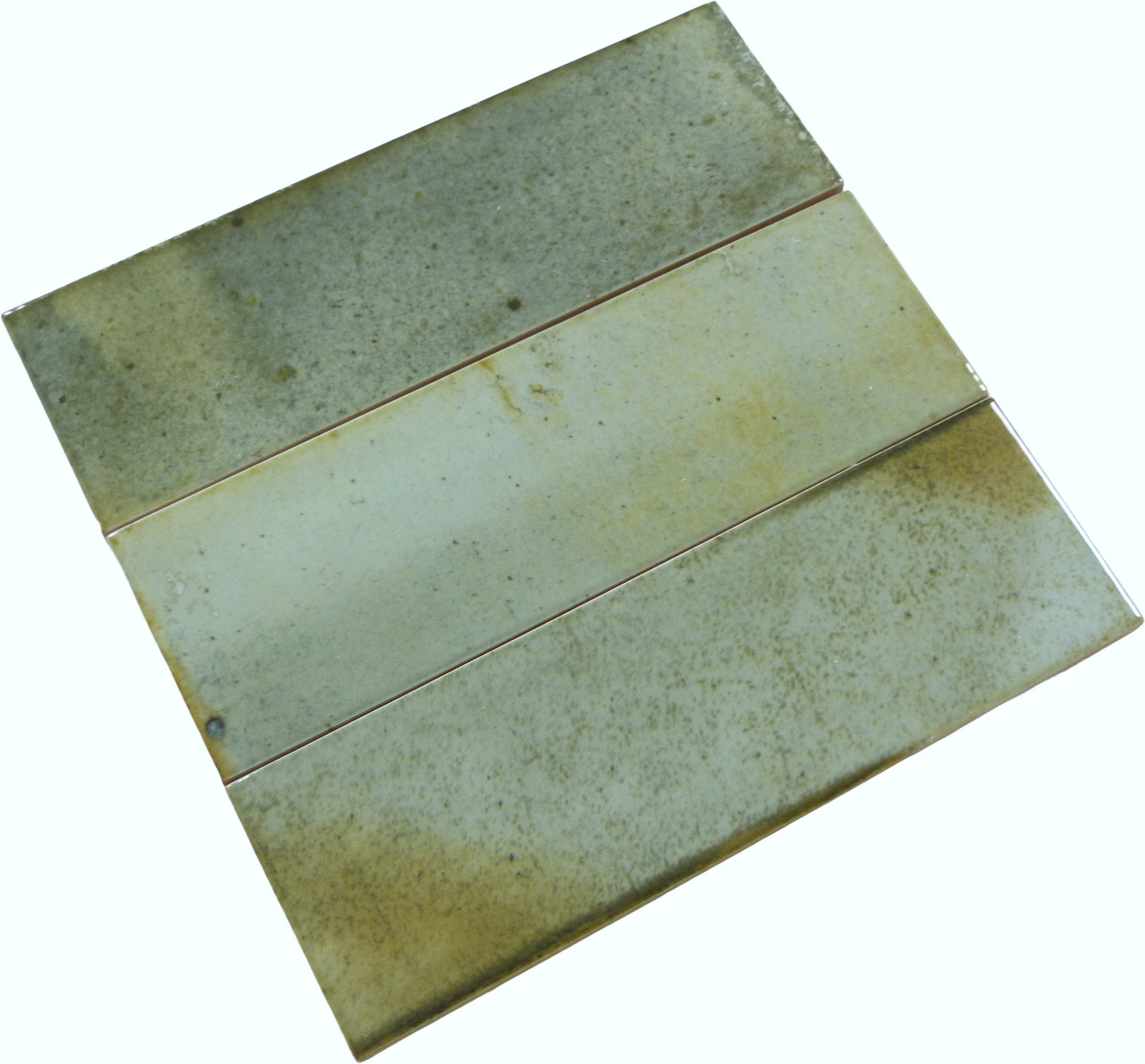 Hanoi Celadon Green 2.5x8 Glossy Tile Euro Glass