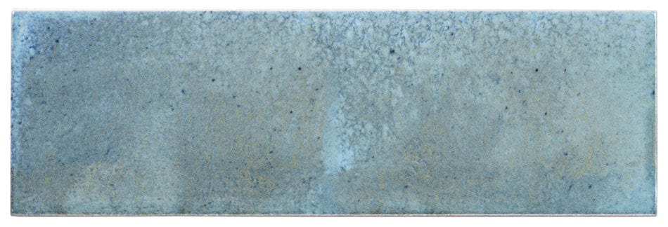 Hanoi Sky Blue 2.5x8 Glossy Tile Euro Glass