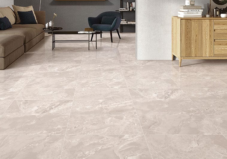 Harmonic Fugue Grey 12x24 Polished Porcelain Tile Euro Glass