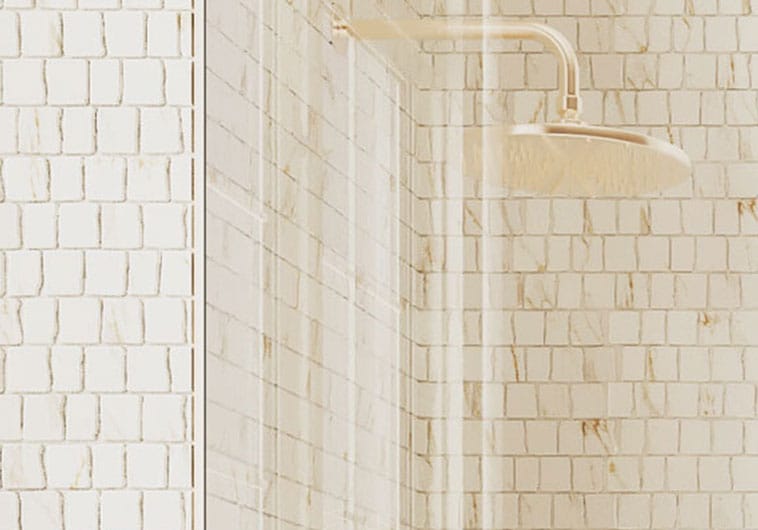 Illusion Phantasy Beige 11.75x11.75 Matte Glass Tile Euro Glass