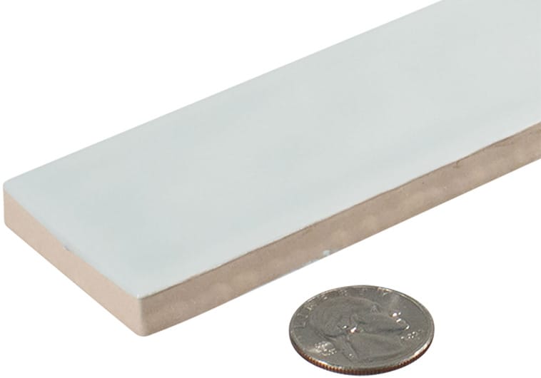 Kroma Gray Area 2x10 Glossy Ceramic Tile Euro Glass