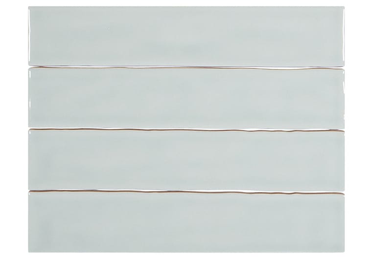 Kroma Gray Area 2x10 Glossy Ceramic Tile Euro Glass