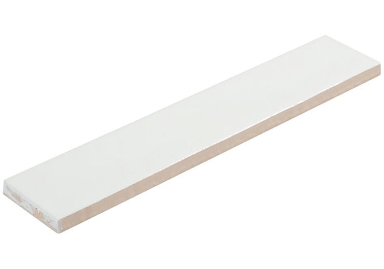 Kroma Otherworld White 2x10 Glossy Ceramic Tile Euro Glass